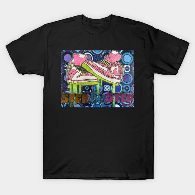 Step by Step: Journey to Recovery T-Shirt by Artladyjen